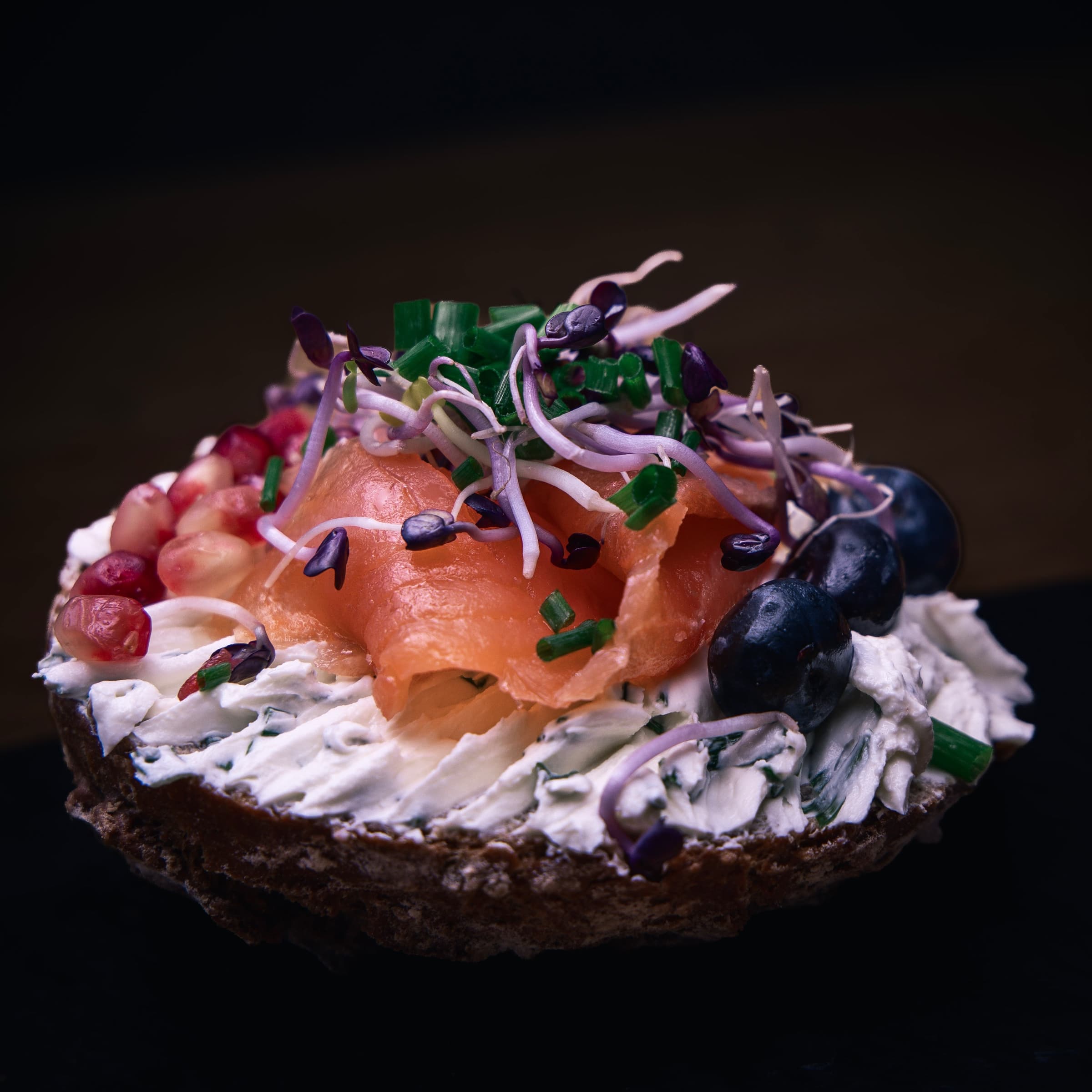Halbe Deluxe – Frischkäse & Räucherlachs